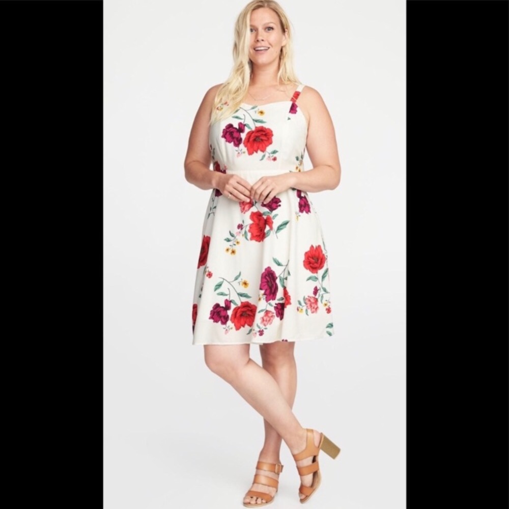 🆕NEW PRETTY FLORAL DRESS SIZE 2X